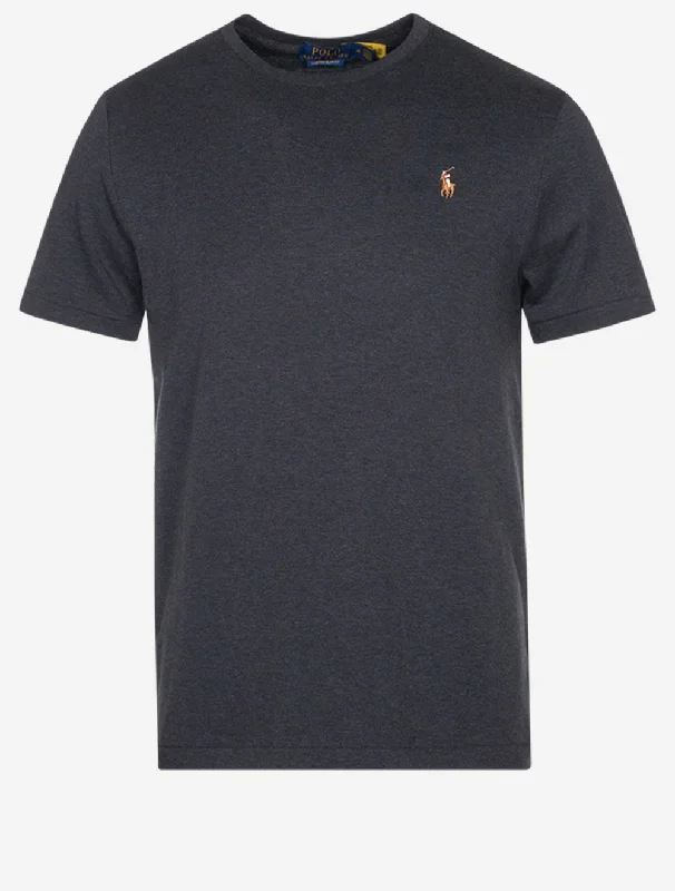 Men's color - block polo shirts with a bold fashion statementPima Short Sleeve T-shirt Black Men's color - block polo shirts with a bold fashion statementPima Short Sleeve T-shirt Black