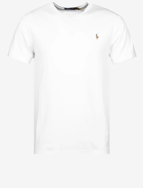Men's budget - friendly basic polo shirts in multiple colorsPima Short Sleeve T-shirt White Men's budget - friendly basic polo shirts in multiple colorsPima Short Sleeve T-shirt White