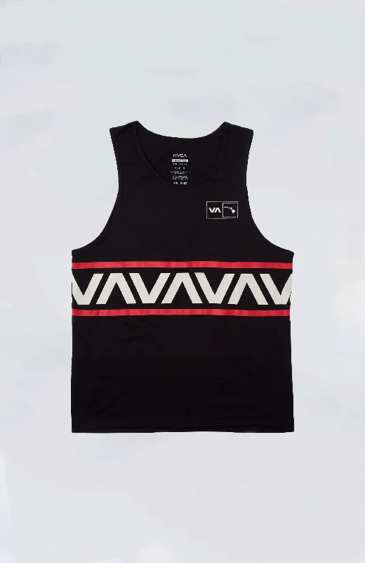 compression tank tops for menRVCA - Hawaii Banded Tank Top