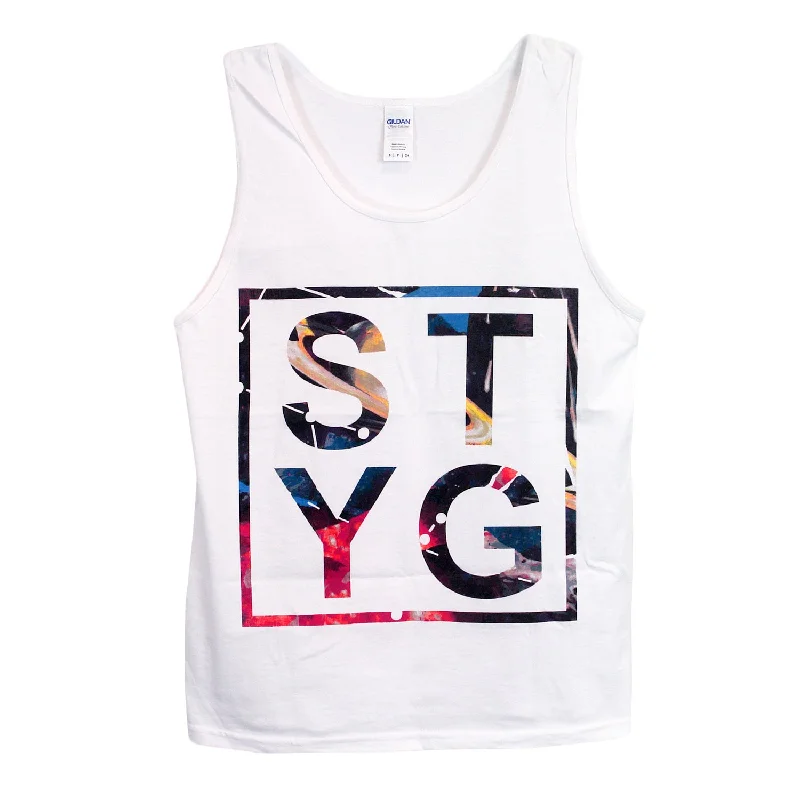 mens tank tops with built-in brasInitials - Tank