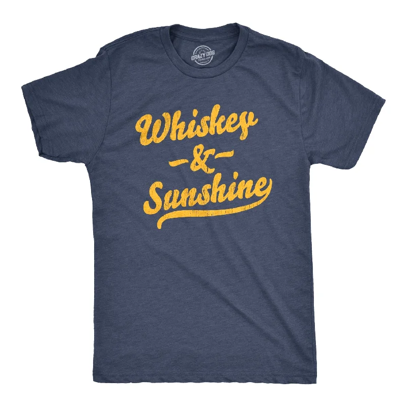 Men's organic cotton crew - neck t - shirts for everyday comfortWhiskey And Sunshine Men's T Shirt Men's organic cotton crew - neck t - shirts for everyday comfortWhiskey And Sunshine Men's T Shirt