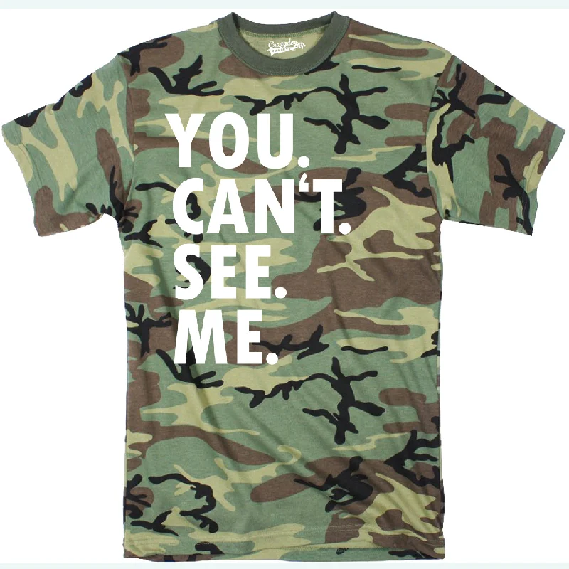 Men's eco - friendly recycled t - shirts for sustainable fashion choicesYou. Can't. See. Me. Men's T Shirt Men's eco - friendly recycled t - shirts for sustainable fashion choicesYou. Can't. See. Me. Men's T Shirt