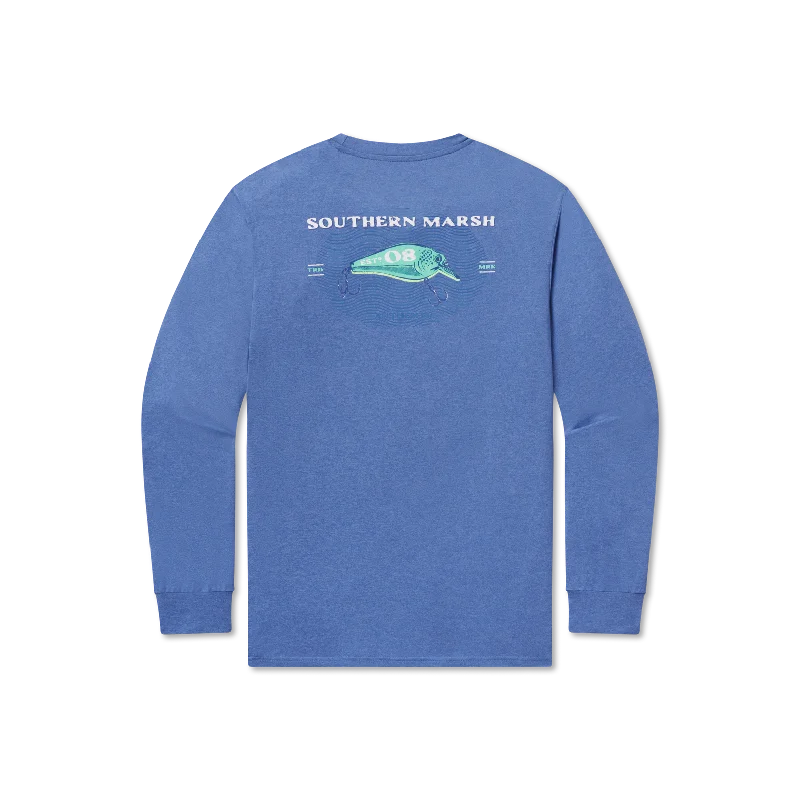 Men's long sleeve fleece - lined shirts for extreme cold weatherYouth FieldTec™ Featherlight Tee - 08 Lure - Long Sleeve Men's long sleeve fleece - lined shirts for extreme cold weatherYouth FieldTec™ Featherlight Tee - 08 Lure - Long Sleeve