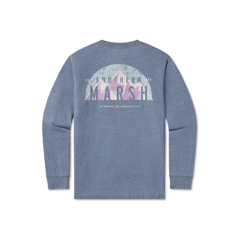 Men's breathable long sleeve mesh shirts for intense workoutsYouth SEAWASH™ Tee - Slope Sunrise - Long Sleeve Men's breathable long sleeve mesh shirts for intense workoutsYouth SEAWASH™ Tee - Slope Sunrise - Long Sleeve