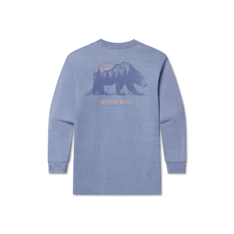 Men's long sleeve tartan pattern shirts for a traditional Scottish lookYouth SEAWASH™ Tee - Barely Light - Long Sleeve Men's long sleeve tartan pattern shirts for a traditional Scottish lookYouth SEAWASH™ Tee - Barely Light - Long Sleeve