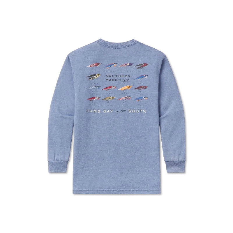 Men's thermal long sleeve base layer shirts for winter skiingYouth SEAWASH™ Tee - Game Day in the South - Long Sleeve Men's thermal long sleeve base layer shirts for winter skiingYouth SEAWASH™ Tee - Game Day in the South - Long Sleeve