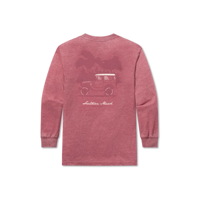 Men's long sleeve turtleneck sweaters in cashmere for a luxurious feelYouth SEAWASH™ Tee - Offroad - Long Sleeve Men's long sleeve turtleneck sweaters in cashmere for a luxurious feelYouth SEAWASH™ Tee - Offroad - Long Sleeve