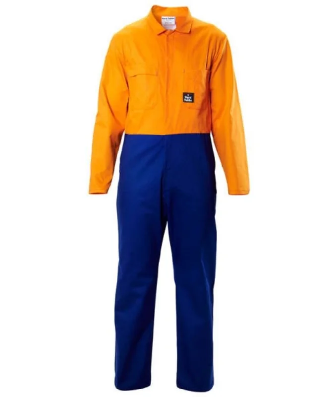Overalls in a plaid pattern for a classic look​100% Cotton, Hi Viz Zip Overall