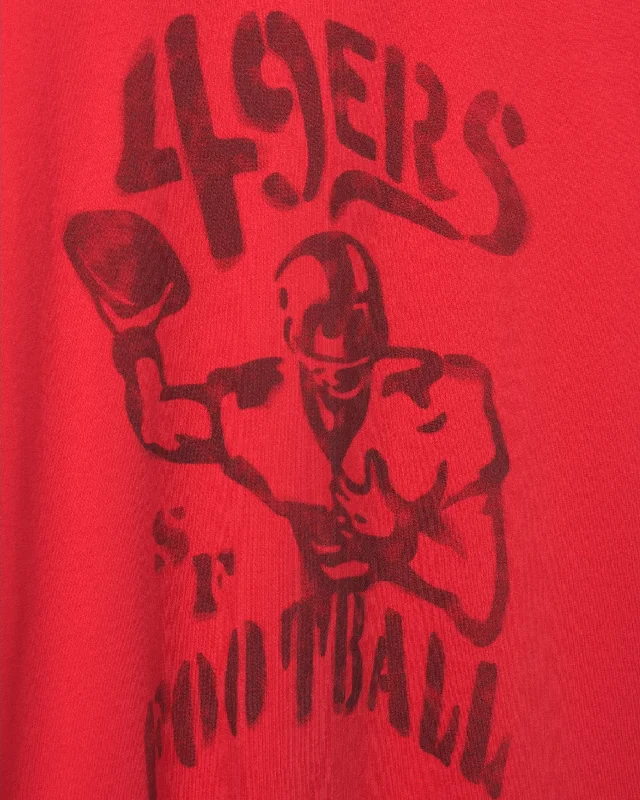 Men's plus - size pocket t - shirts with a classic look49ers NFL Franchise Fan Tee