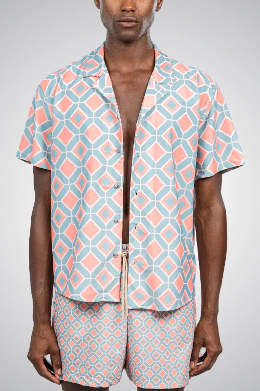 Men's plus - size pocket t - shirts with a classic lookAmalfi Shirt