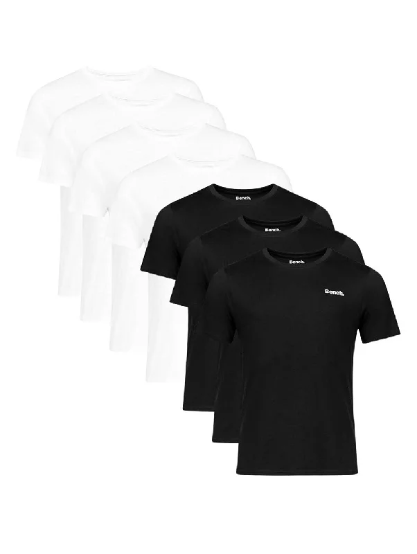 Men's ribbed t - shirts with a textured finish for added styleAntonio emblem T-Shirt (7 Pack) Men's ribbed t - shirts with a textured finish for added styleAntonio emblem T-Shirt (7 Pack)