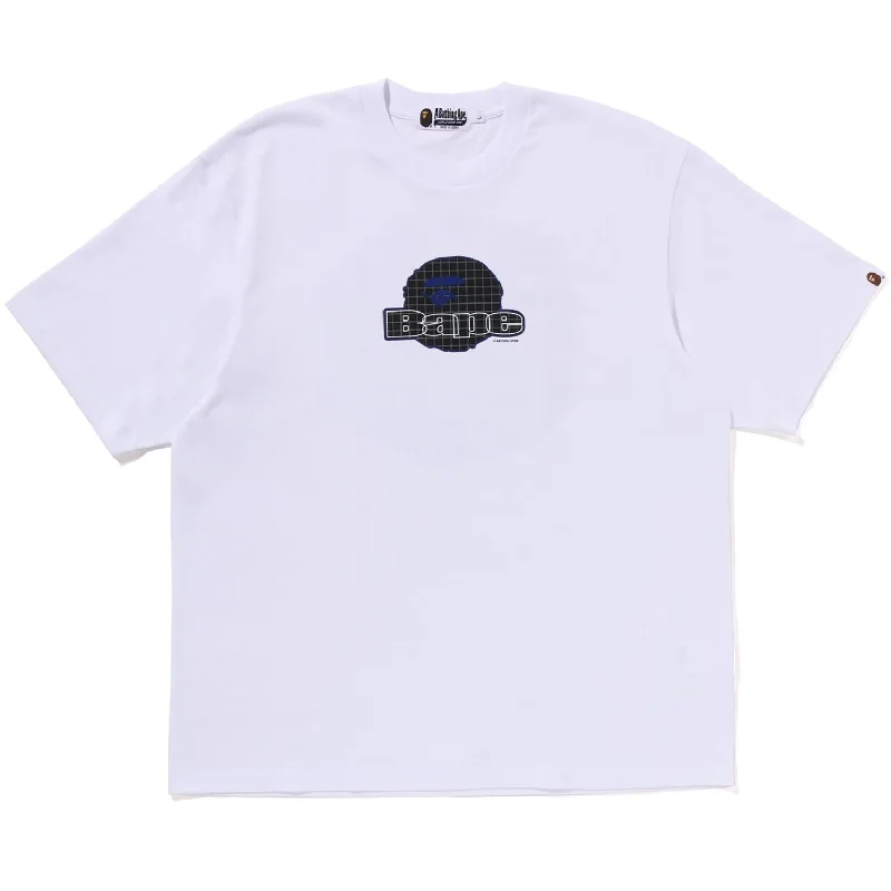 Men's moisture - wicking athletic t - shirts for intense workoutsApe Head Bape Relaxed Fit Tee Mens Men's moisture - wicking athletic t - shirts for intense workoutsApe Head Bape Relaxed Fit Tee Mens
