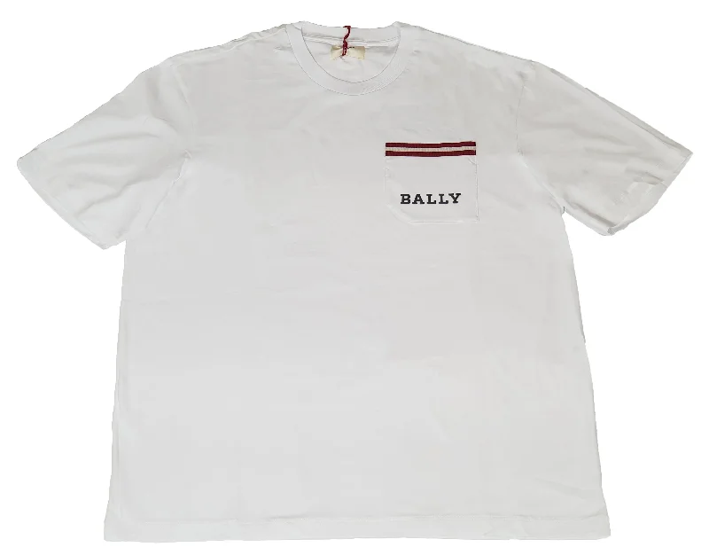 Men's tie - dye t - shirts with a bohemian styleBally 6233732 Men's Bone 100% Cotton Pocket T-Shirt Men's tie - dye t - shirts with a bohemian styleBally 6233732 Men's Bone 100% Cotton Pocket T-Shirt