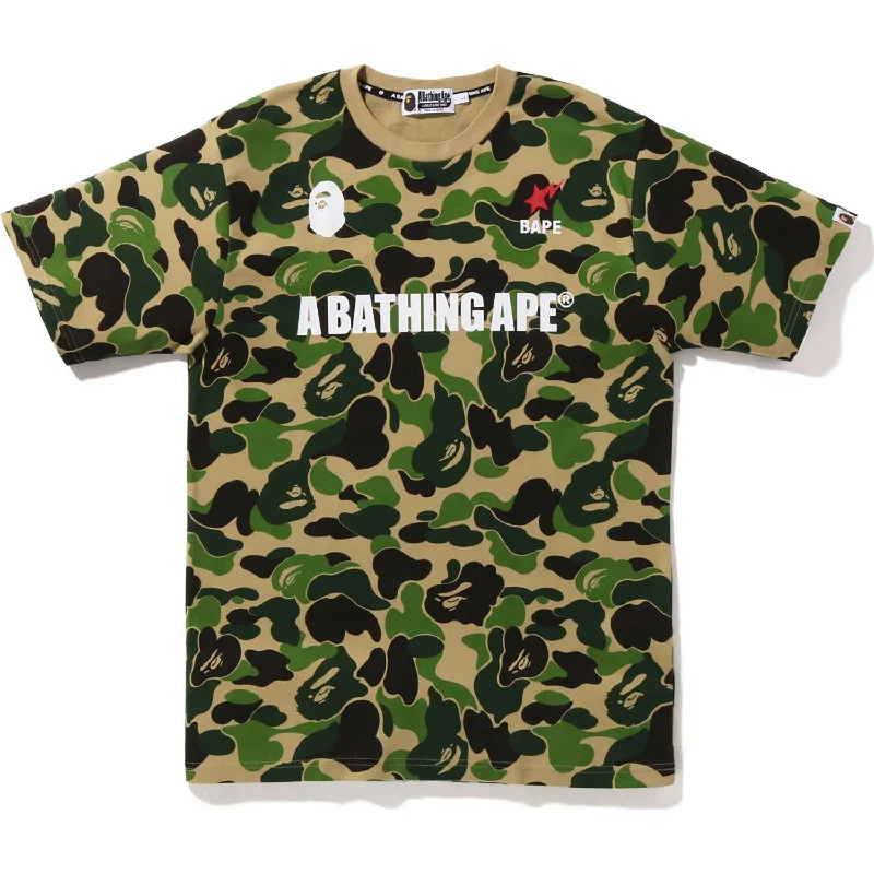 Men's tie - dye t - shirts with a bohemian styleBig ABC Camo A Bathing Ape Tee Mens Men's tie - dye t - shirts with a bohemian styleBig ABC Camo A Bathing Ape Tee Mens