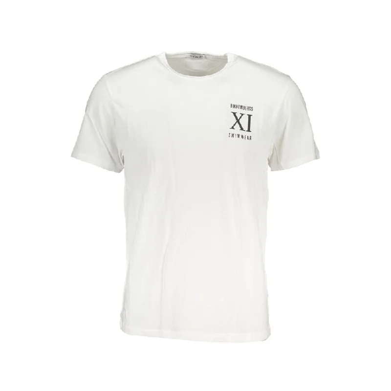 Men's slim - fit graphic t - shirts with vintage rock band printsBikkembergs Cotton Men's T-Shirt Men's slim - fit graphic t - shirts with vintage rock band printsBikkembergs Cotton Men's T-Shirt