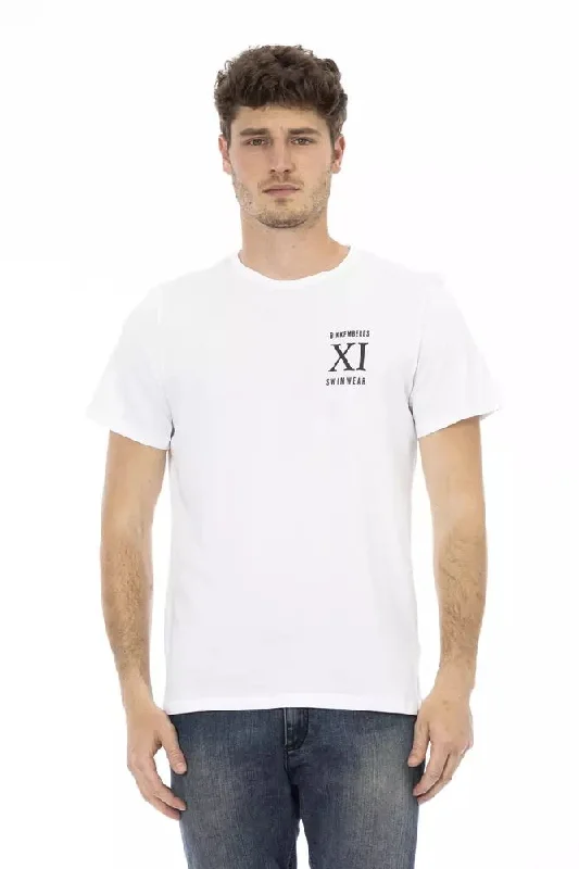 Men's organic cotton crew - neck t - shirts for everyday comfortBikkembergs Elegant Front Print Men's T-Shirt Men's organic cotton crew - neck t - shirts for everyday comfortBikkembergs Elegant Front Print Men's T-Shirt