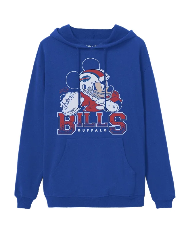 Men's antimicrobial t - shirts for odor - free freshness during travelBills Mickey Qb Hoodie