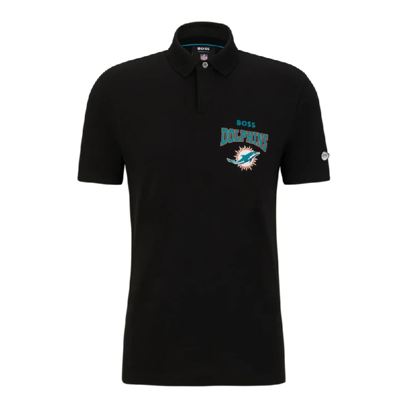 Men's v - neck muscle t - shirts for a body - building aestheticBOSS x NFL cotton-piqu polo shirt with collaborative branding Men's v - neck muscle t - shirts for a body - building aestheticBOSS x NFL cotton-piqu polo shirt with collaborative branding