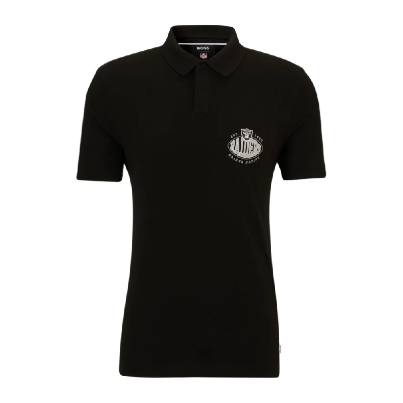 Men's UV - protection t - shirts for outdoor activities in the sunBOSS x NFL cotton-piqu polo shirt with collaborative branding Men's UV - protection t - shirts for outdoor activities in the sunBOSS x NFL cotton-piqu polo shirt with collaborative branding
