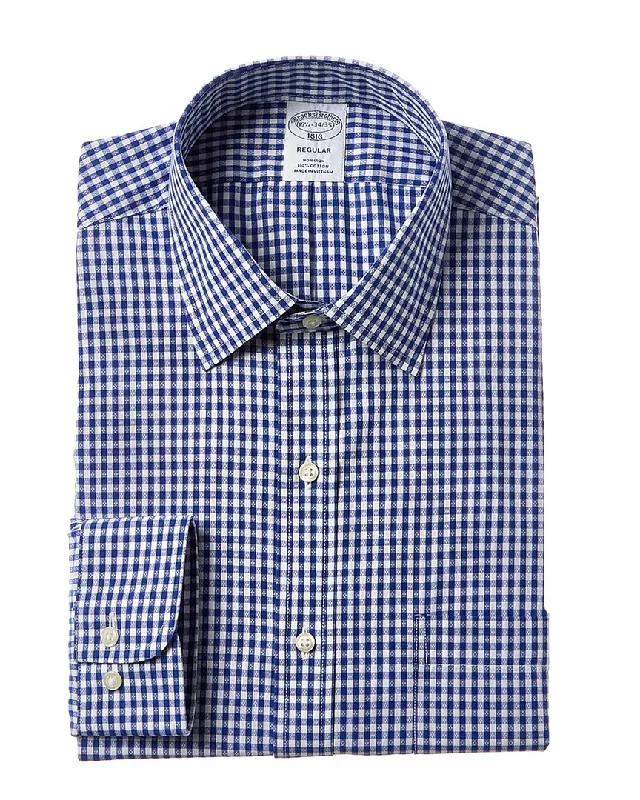 Men's UV - protection t - shirts for outdoor activities in the sunBrooks Brothers Regular Dress Shirt Men's UV - protection t - shirts for outdoor activities in the sunBrooks Brothers Regular Dress Shirt