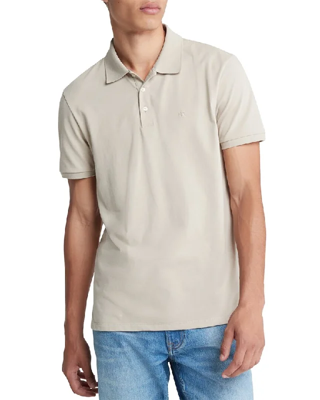 Men's ribbed t - shirts with a textured finish for added styleCalvin Klein Polo Shirt Men's ribbed t - shirts with a textured finish for added styleCalvin Klein Polo Shirt