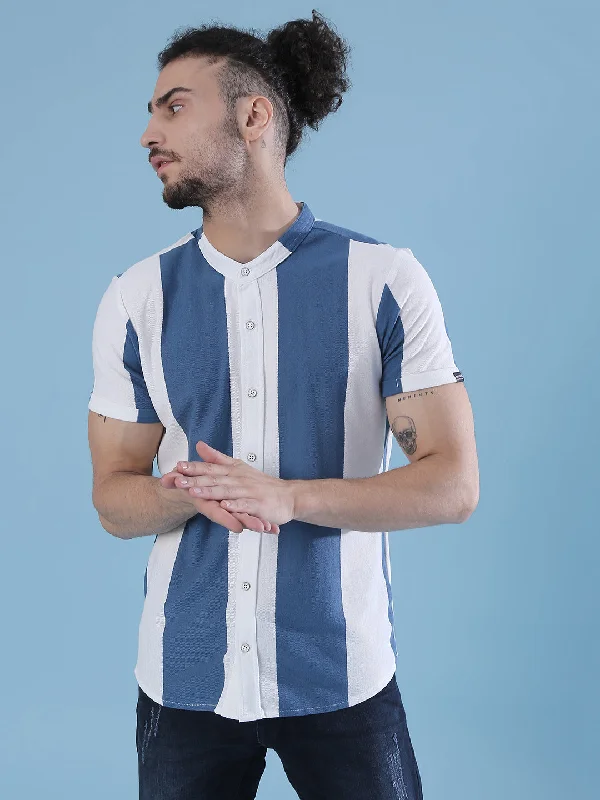 Men's plus - size pocket t - shirts with a classic lookCampus Sutra Men Striped Casual Shirts Men's plus - size pocket t - shirts with a classic lookCampus Sutra Men Striped Casual Shirts