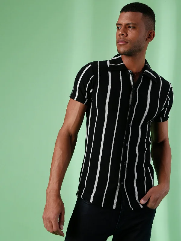 Men's UV - protection t - shirts for outdoor activities in the sunCampus Sutra Men Striped Casual Shirts Men's UV - protection t - shirts for outdoor activities in the sunCampus Sutra Men Striped Casual Shirts