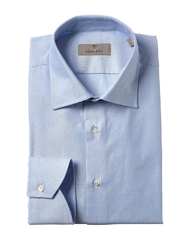 Men's tie - dye t - shirts with a bohemian styleCanali Dress Shirt