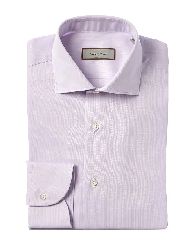 Men's tie - dye t - shirts with a bohemian styleCanali Dress Shirt