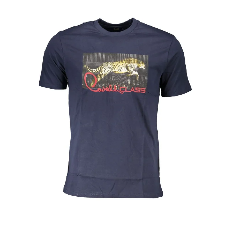 Men's antimicrobial t - shirts for odor - free freshness during travelCavalli Class Cotton Men's T-Shirt Men's antimicrobial t - shirts for odor - free freshness during travelCavalli Class Cotton Men's T-Shirt