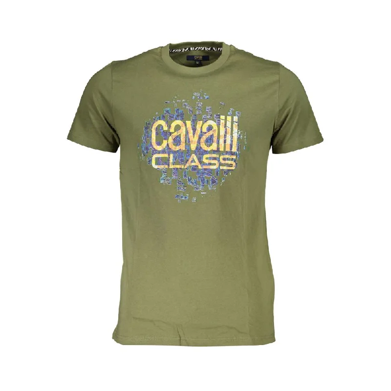 Men's v - neck muscle t - shirts for a body - building aestheticCavalli Class Cotton Men's T-Shirt Men's v - neck muscle t - shirts for a body - building aestheticCavalli Class Cotton Men's T-Shirt