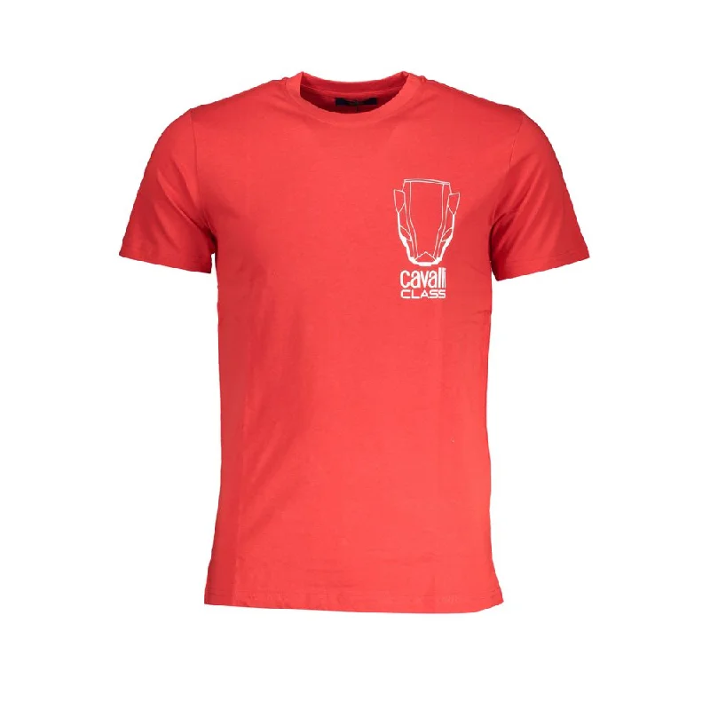 Men's eco - friendly recycled t - shirts for sustainable fashion choicesCavalli Class Cotton Men's T-Shirt Men's eco - friendly recycled t - shirts for sustainable fashion choicesCavalli Class Cotton Men's T-Shirt