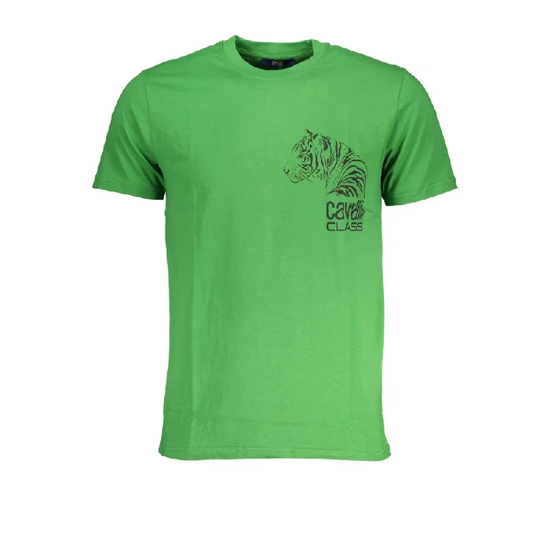Men's antimicrobial t - shirts for odor - free freshness during travelCavalli Class Cotton Men's T-Shirt Men's antimicrobial t - shirts for odor - free freshness during travelCavalli Class Cotton Men's T-Shirt
