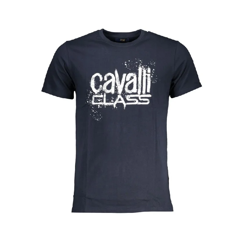 Men's eco - friendly recycled t - shirts for sustainable fashion choicesCavalli Class Cotton Men's T-Shirt Men's eco - friendly recycled t - shirts for sustainable fashion choicesCavalli Class Cotton Men's T-Shirt