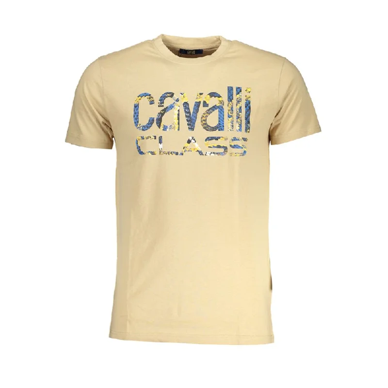 Men's polo t - shirts with a contrast collar for a preppy lookCavalli Class Cotton Men's T-Shirt Men's polo t - shirts with a contrast collar for a preppy lookCavalli Class Cotton Men's T-Shirt