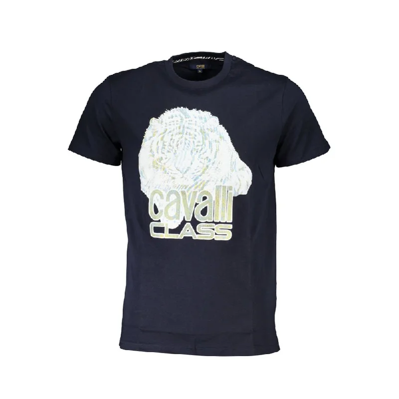 Men's eco - friendly recycled t - shirts for sustainable fashion choicesCavalli Class Cotton Men's T-Shirt Men's eco - friendly recycled t - shirts for sustainable fashion choicesCavalli Class Cotton Men's T-Shirt