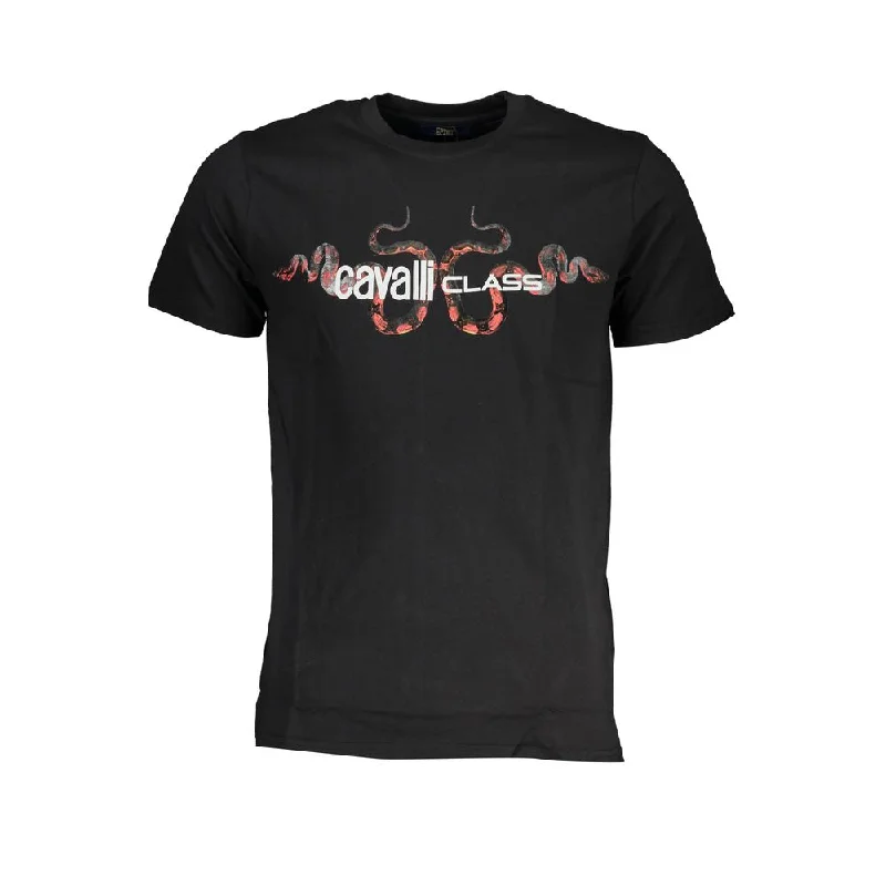 Men's moisture - wicking athletic t - shirts for intense workoutsCavalli Class Cotton Men's T-Shirt Men's moisture - wicking athletic t - shirts for intense workoutsCavalli Class Cotton Men's T-Shirt