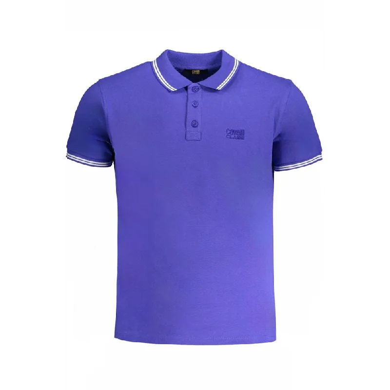 Men's v - neck muscle t - shirts for a body - building aestheticCavalli Class Cotton Polo Men's Shirt Men's v - neck muscle t - shirts for a body - building aestheticCavalli Class Cotton Polo Men's Shirt