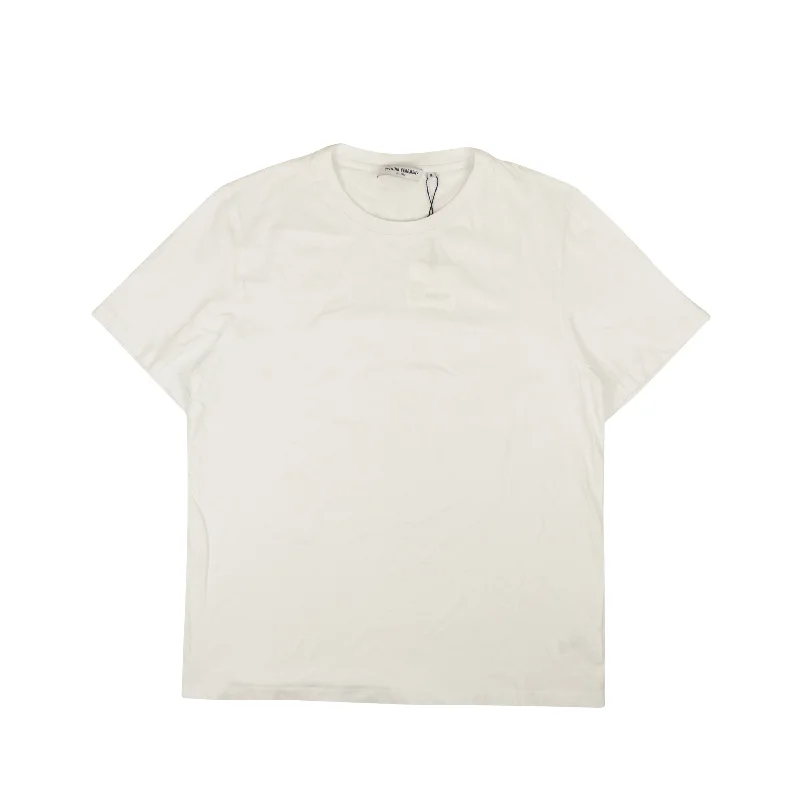 Men's long - sleeve henley t - shirts with button - down placketsChalk White Cotton Blank OC T-Shirt Men's long - sleeve henley t - shirts with button - down placketsChalk White Cotton Blank OC T-Shirt