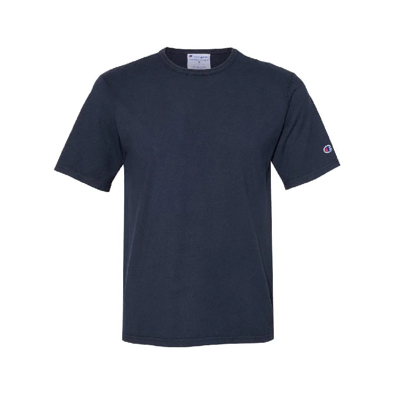 Men's antimicrobial t - shirts for odor - free freshness during travelChampion Garment-Dyed T-Shirt Men's antimicrobial t - shirts for odor - free freshness during travelChampion Garment-Dyed T-Shirt