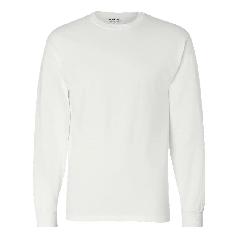 Men's v - neck muscle t - shirts for a body - building aestheticChampion Long Sleeve T-Shirt Men's v - neck muscle t - shirts for a body - building aestheticChampion Long Sleeve T-Shirt