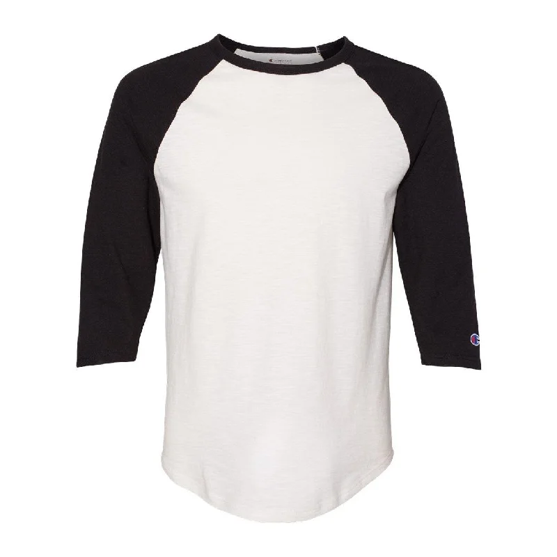 Men's moisture - wicking athletic t - shirts for intense workoutsChampion Premium Fashion Raglan Three-Quarter Sleeve Baseball T-Shirt Men's moisture - wicking athletic t - shirts for intense workoutsChampion Premium Fashion Raglan Three-Quarter Sleeve Baseball T-Shirt