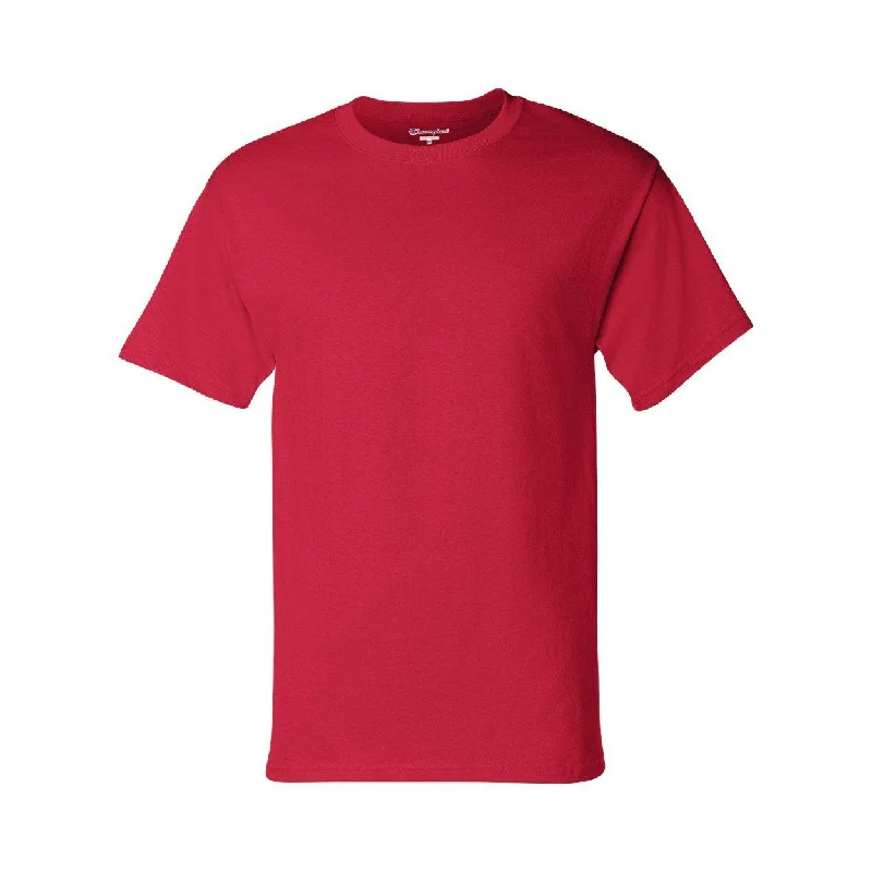 Men's organic cotton crew - neck t - shirts for everyday comfortChampion Short Sleeve T-Shirt Men's organic cotton crew - neck t - shirts for everyday comfortChampion Short Sleeve T-Shirt