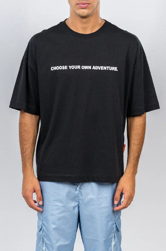 Men's distressed denim - look t - shirts with a rugged appealChoose Your Own Adventure Tee Men's distressed denim - look t - shirts with a rugged appealChoose Your Own Adventure Tee