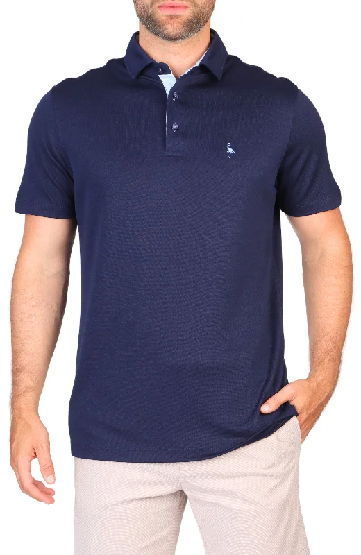 Men's organic cotton crew - neck t - shirts for everyday comfortClassic Solid Modal Polo Men's organic cotton crew - neck t - shirts for everyday comfortClassic Solid Modal Polo