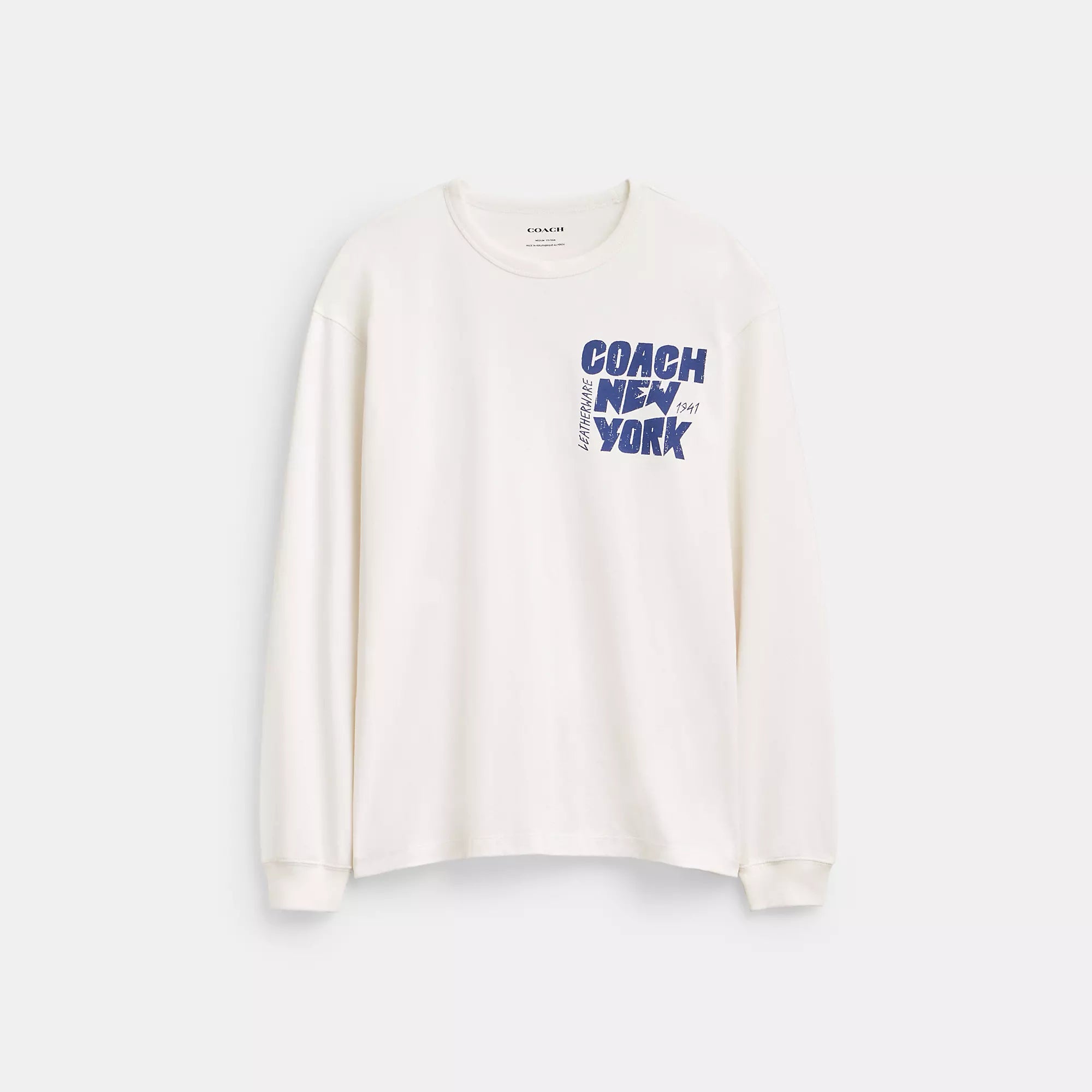 Men's UV - protection t - shirts for outdoor activities in the sunCoach Outlet New York Graphic Long Sleeve T Shirt In Organic Cotton Men's UV - protection t - shirts for outdoor activities in the sunCoach Outlet New York Graphic Long Sleeve T Shirt In Organic Cotton