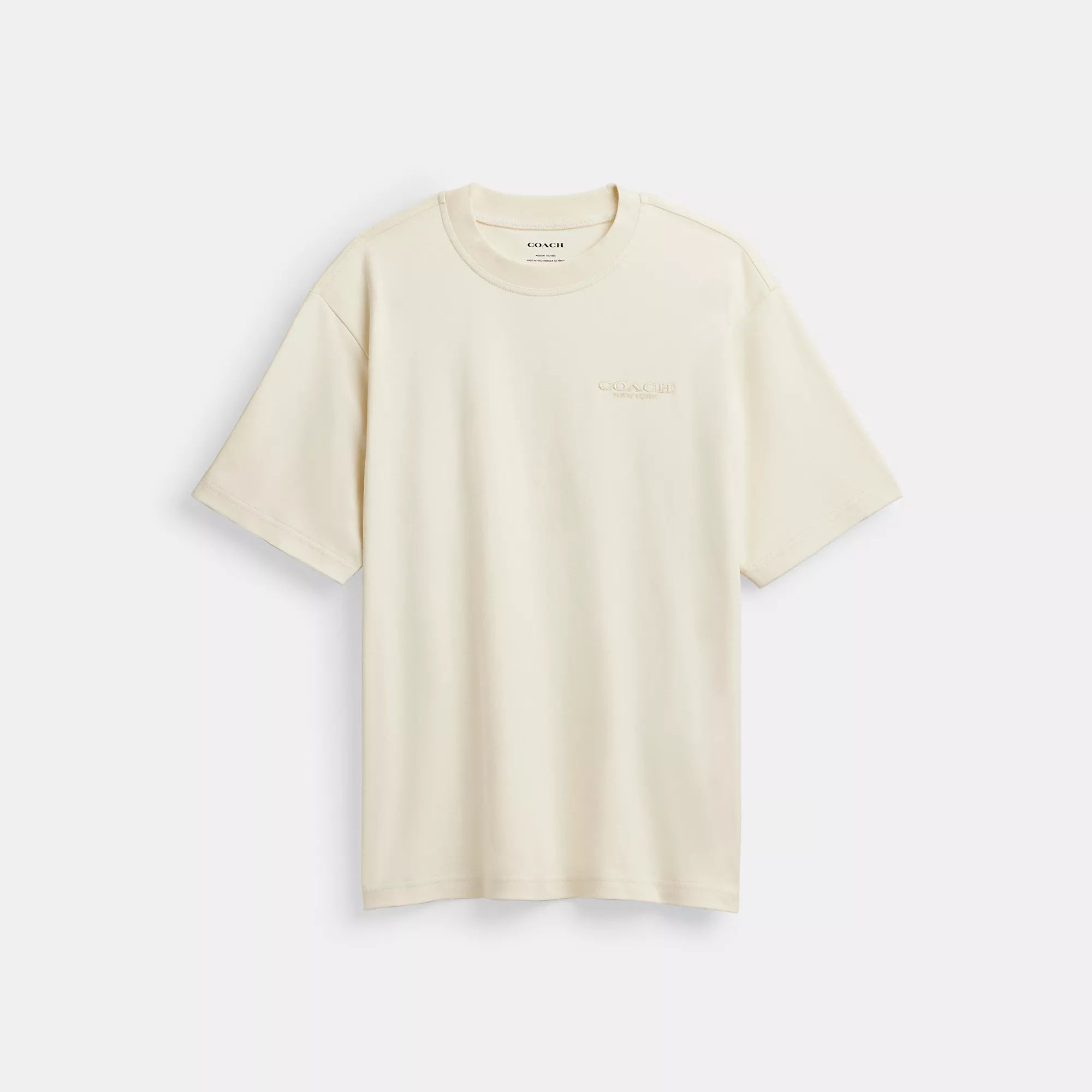 Men's button - front t - shirts with a unique artistic printCoach Outlet T Shirt In Organic Cotton