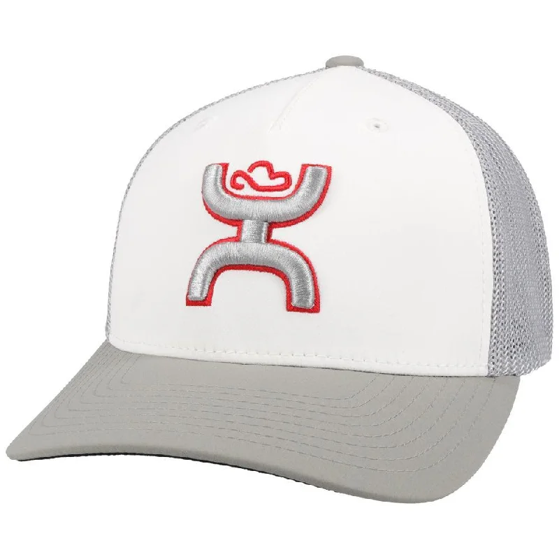 Coach Hat L/XL - White/Grey