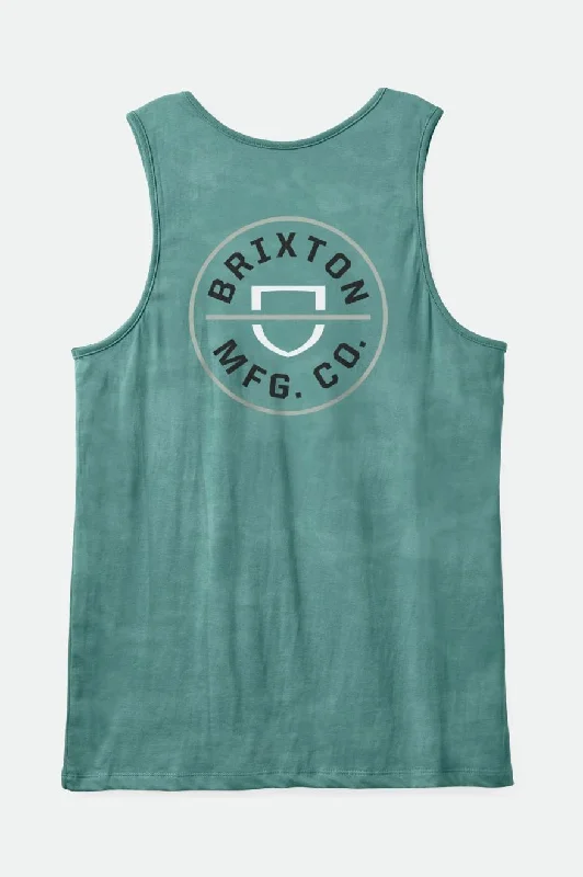 Crest Tank Top - Spruce Sun Wash