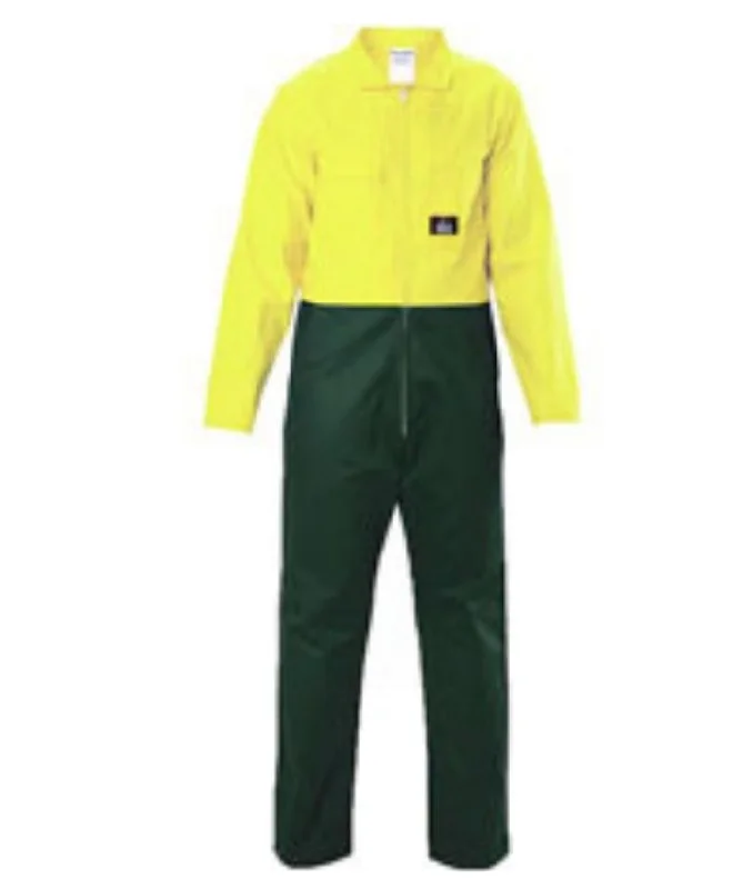 Short - length overalls for a trendy, cropped styleDay Only Combination Polycotton, Hi Viz Zip Overall Short - length overalls for a trendy, cropped styleDay Only Combination Polycotton, Hi Viz Zip Overall